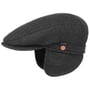Sympatex Earflap Flat Cap by Mayser grey