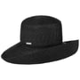 Isabelle Straw Hat by Seeberger black