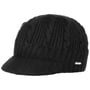 Agor Peaked Pull On Hat by Eisbär black