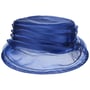 Medina Organza Occasion Hat by McBURN royal-blue