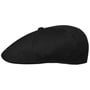 504 Flexfit Flat Cap by Kangol black