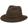 Avasun Waxed Cotton Traveller by Stetson dark brown