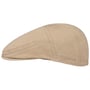 Paradise Cotton Flat Cap by Stetson beige