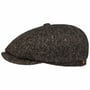 Hatteras Donegal Tweed Cap by Stetson anthracite-grey