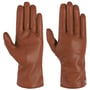 Leather Gloves with Wool Lining by Roeckl brown