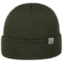 Fine Merino Knit Hat with Cuff by Lierys olive