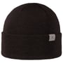 Fine Merino Knit Hat with Cuff by Lierys dark brown