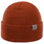 Fine Merino Knit Hat with Cuff by Lierys rust