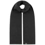 Fine Merino Knit Scarf by Lierys anthracite