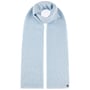 Fine Merino Knit Scarf by Lierys light blue