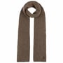Merino Rib Scarf by Lierys brown