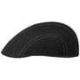 Madison Linen Flat Cap by Stetson black