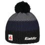 Star Beanie with Bobble by Eisbär navy