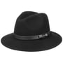Chicago Wool Felt Traveller Hat by Lierys black