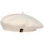 Wool Beret by Borsalino cream white
