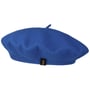 Wool Beret by Borsalino blue-mottled