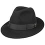 Federico Beaver Fur Felt Hat by Borsalino black
