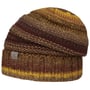 Bernardo Oversize Knit Hat by Lierys brown-yellow