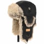 Rip Bomber Corduroy Trapper Hat by Barts black
