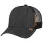 Linen Snapback Mesh Cap by Djinns black