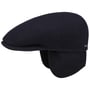 Kent Wool Earflaps Flat Cap by Stetson blue