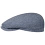 Belfast Silk Flat Cap by Stetson blue