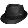 Málaga Trilby Straw Hat by Lipodo black