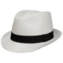 Málaga Trilby Straw Hat by Lipodo white