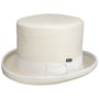 Rom Straw Top Hat by Lipodo white