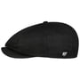 Brood Cotton Flat Cap by Brixton black