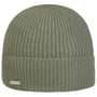 Sporty Cashmere Hat with Cuff by Seeberger light olive