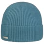 Sporty Cashmere Hat with Cuff by Seeberger blue