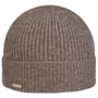 Sporty Cashmere Hat with Cuff by Seeberger taupe