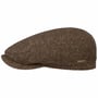 Belfast Classic Wool Flat Cap by Stetson brown-black