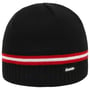Mountain Beanie by Eisbär black-red