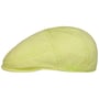 Neon Paradise Cotton Flat Cap by Stetson neon green