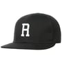 R Letter Snapback Cap black