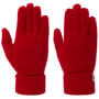 Knit Gloves with Cashmere by Roeckl dark red