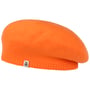 Beret with Cashmere by Roeckl orange