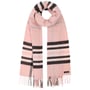 Cashmink Oversized Fringed Scarf by Fraas rose