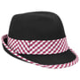 Menīs Tyrolean Hat with Checked Band pink