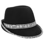Bavarian Hat with Edelweiss Trim grey