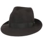 50 Grams Men´s Fedora Hat by Borsalino dark brown