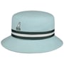 Stripe Lahinch Cotton Hat by Kangol mint green