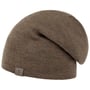 Classic Fine Merino Long Beanie by Lierys brown