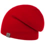Classic Fine Merino Long Beanie by Lierys red
