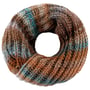 Jasila Snood by Lierys brown-blue