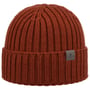 Merino Rib Knit Hat by Lierys rust