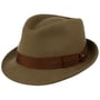 Classic Wool Trilby Hat by Lierys olive