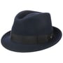 Classic Wool Trilby Hat by Lierys blue